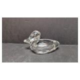 Crystal Duck Ashtray