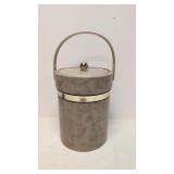 Mid Century Modern Vinyl Ice Bucket