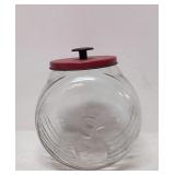 Vintage Sellers Kitchen Cabinet glass Sugar Jar