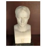 Napolean Bonaparte Bust signed D'Apre's Canova