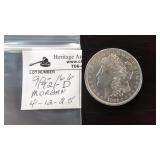 1921 - D Morgan Silver dollar