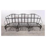 Vintage 3 pc. sofa - wrought iron