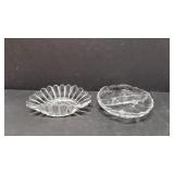 two Vintage pieces of Heisey glass