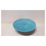 Signed Haeger Blue Mid Century Style bowl