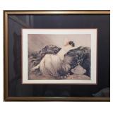 Louis Icart 'Smoke' print