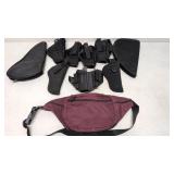 10 Holdters for hand guns