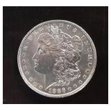 1886 Morgan Silver dollar