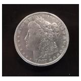 1887 Morgan Silver dollar