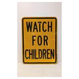 Watch for Children Reflective street sign