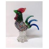 Murano Style Rooster