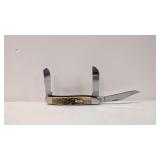 Vintage 1974 Case XX four dot 3 blade pocket knife