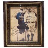 Babe Ruth and Lou Gehrig framed print