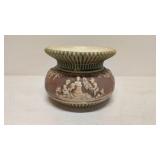 Vintage Roseville Donatello art pottery spittoon