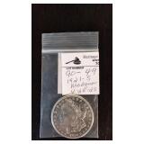 1921 - S Morgan Silver dollar