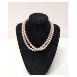 Vintage Lugana Simulated pearl necklace