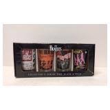 4 Beatles Collector Series pint glasses