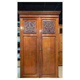 Antique two door cherry Amoire