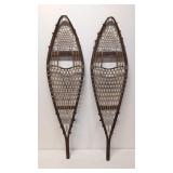 Vintage pair of 'The Norway' Snow Shoes