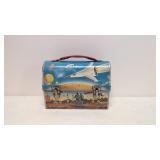 1960 Astronauts in outer space Lunch Box