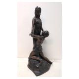 Salammbo Chez Matho MB / bronze Greek Statue