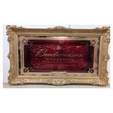 Vintage large Budweiser Mirror