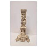 Neoclassical style sculpture candlestick