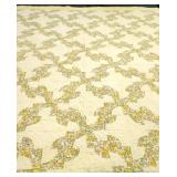 Antique Local estate Drunkards Path hand made quit