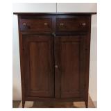 Primitive Walnut Jelly Cupboard