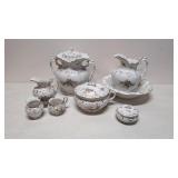 Vintage 8 pc. Hall China Chamber set