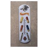 Winchester advertising thermometer