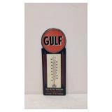 Gulf Gas & Oil advertising thermometer