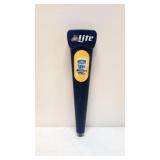 Miller Lite Beer Top Handle with clock