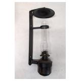 Antique Adams & Westlake Railroad wall oil lamp
