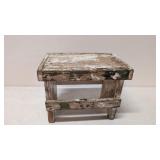 Antique White Step Stool