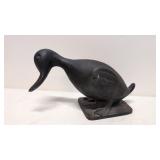 Vintage 1950s cast iron duck