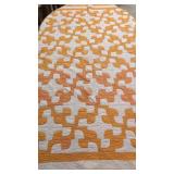 Antique Hand Made Drunkards Path quilt