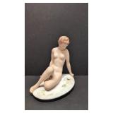 Royal Dux Porcelain Figurine nude lady