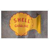 Home made Metal Shell Flange Sign