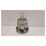 Vintage Art Glass Bell paperweight