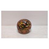 Art Class hand blown paperweight