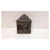 Antique Cast Iron Home Savings Bank