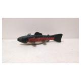 Vintage Folk Art Wood Ice Fishing Trout Decoy Lure