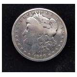 1900 - O Morgan Silver Dollar