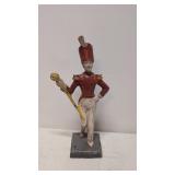 Vintage Cast Iron Drum Major Door Stop