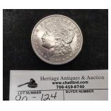 1921 - D  Morgan Silver dollar