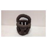 Vintage Tramp / Hobo Art Bottle Cap Basket