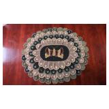 Folk Art Cats Tongue Butterfly Rug