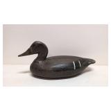 Vintage wood carved Folk Art Duck Decoy