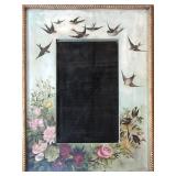 Paint on Canvas around Vebeled mirror