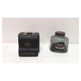 Vintage Remington Inkwell with parker ink bottle